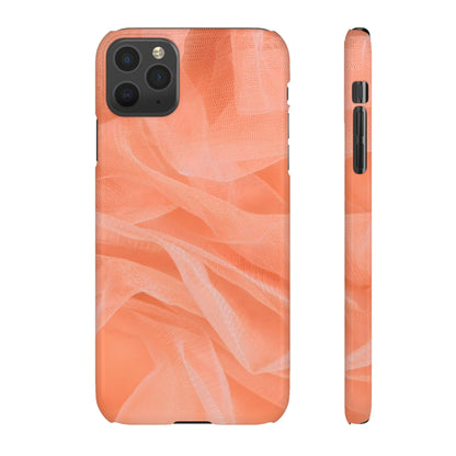 Snap Phone Case – Coral Veil