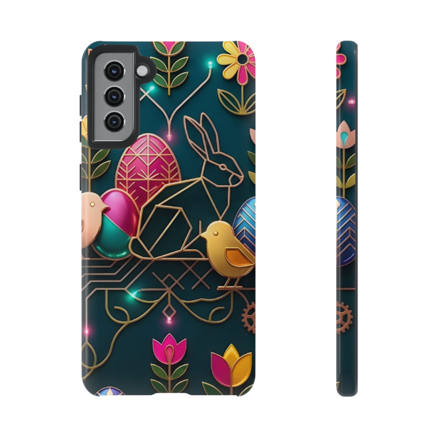 Protective Phone Case – Jeweled Garden