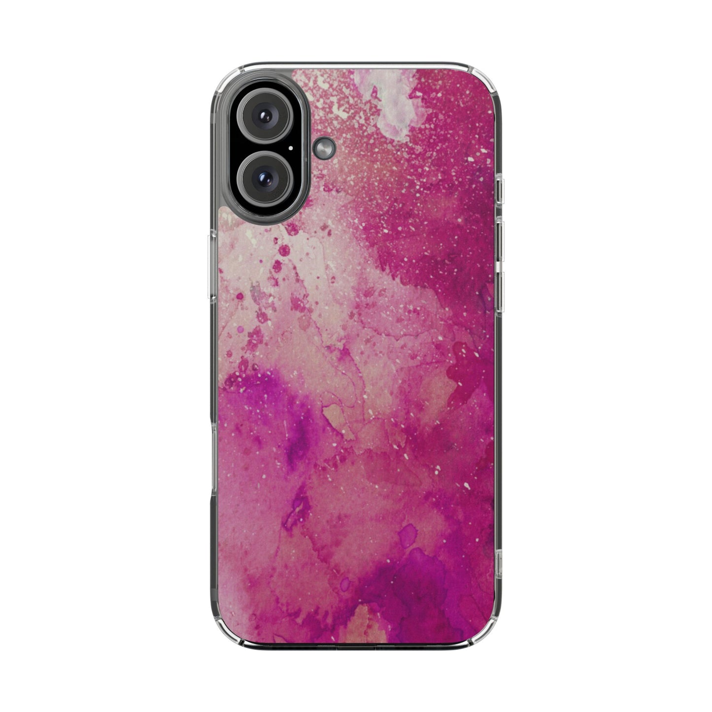 Clear Phone Case – Spilled Wine