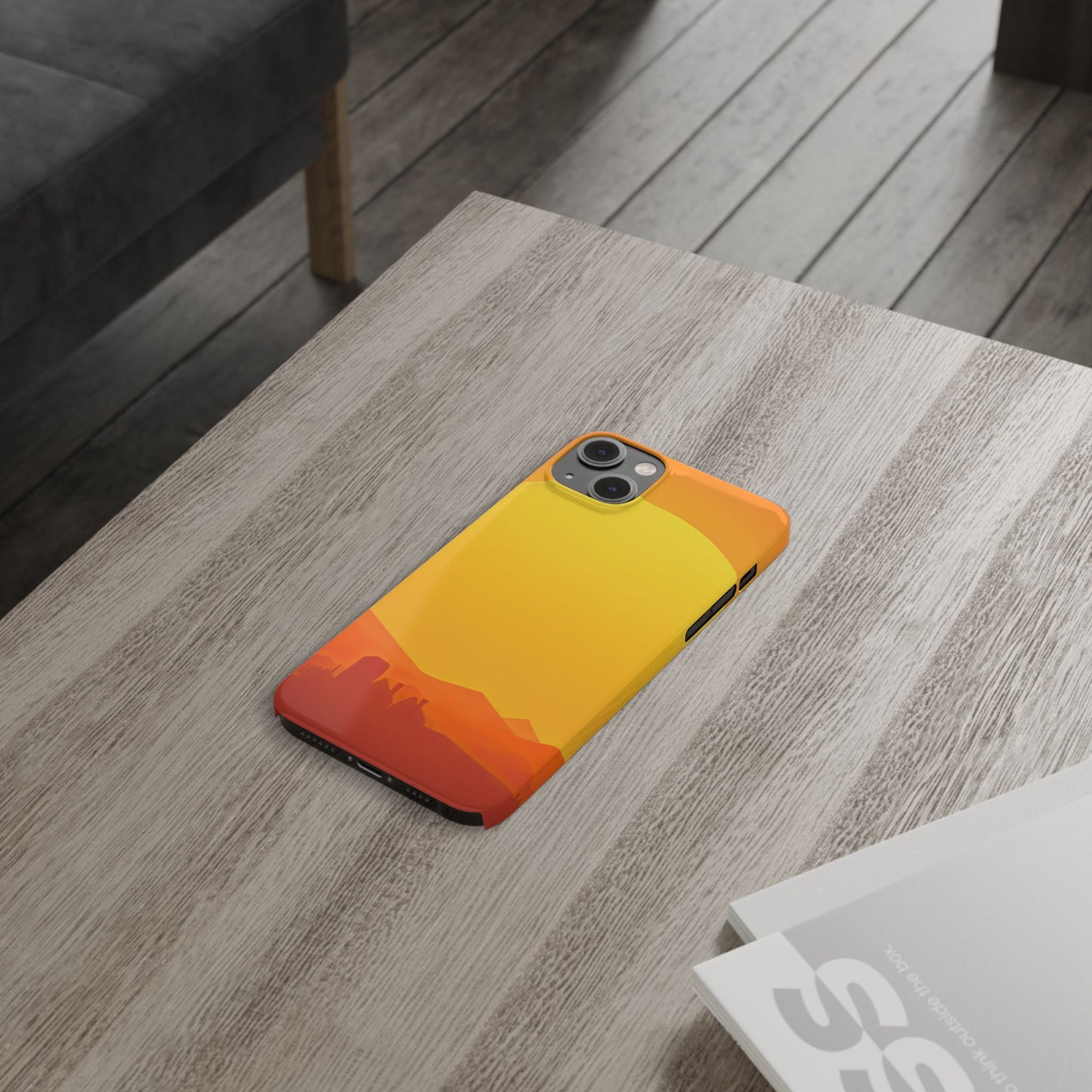 Slim Phone Case – Desert Sunrise