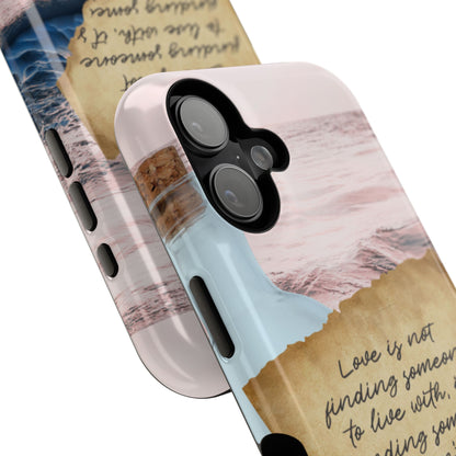 Impact-Resistant Phone Case – Written in the Tide – Compatible with iPhone 11–17 & Samsung Galaxy S22–S26 Series
