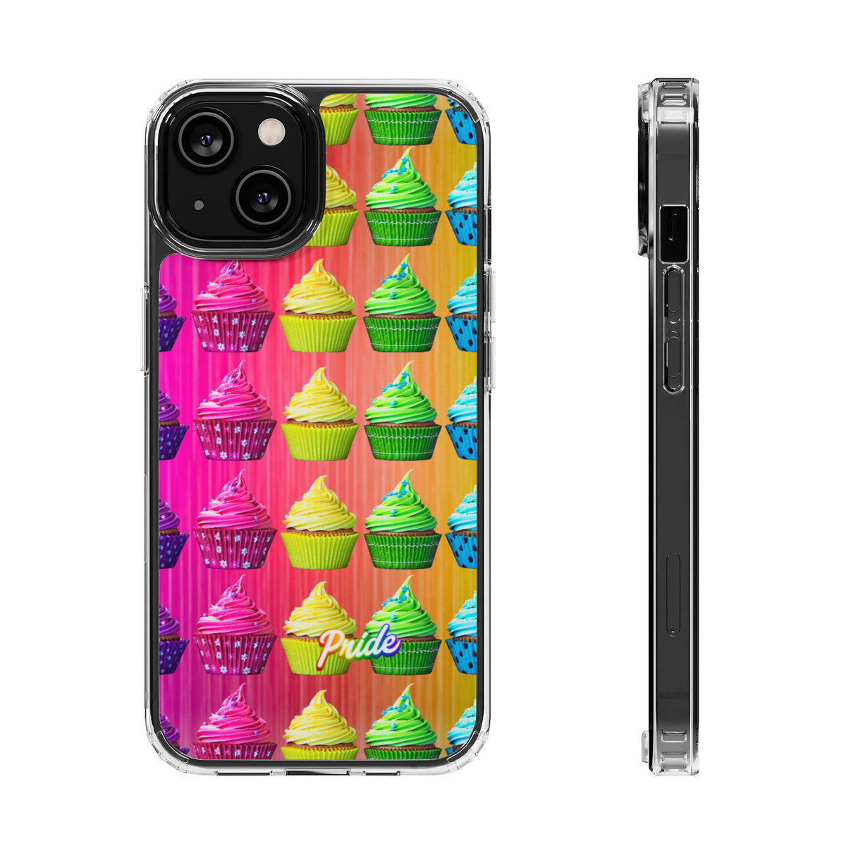 Clear Magnetic Phone Case – Sweet Pride – Compatible with iPhone 13–16 Series