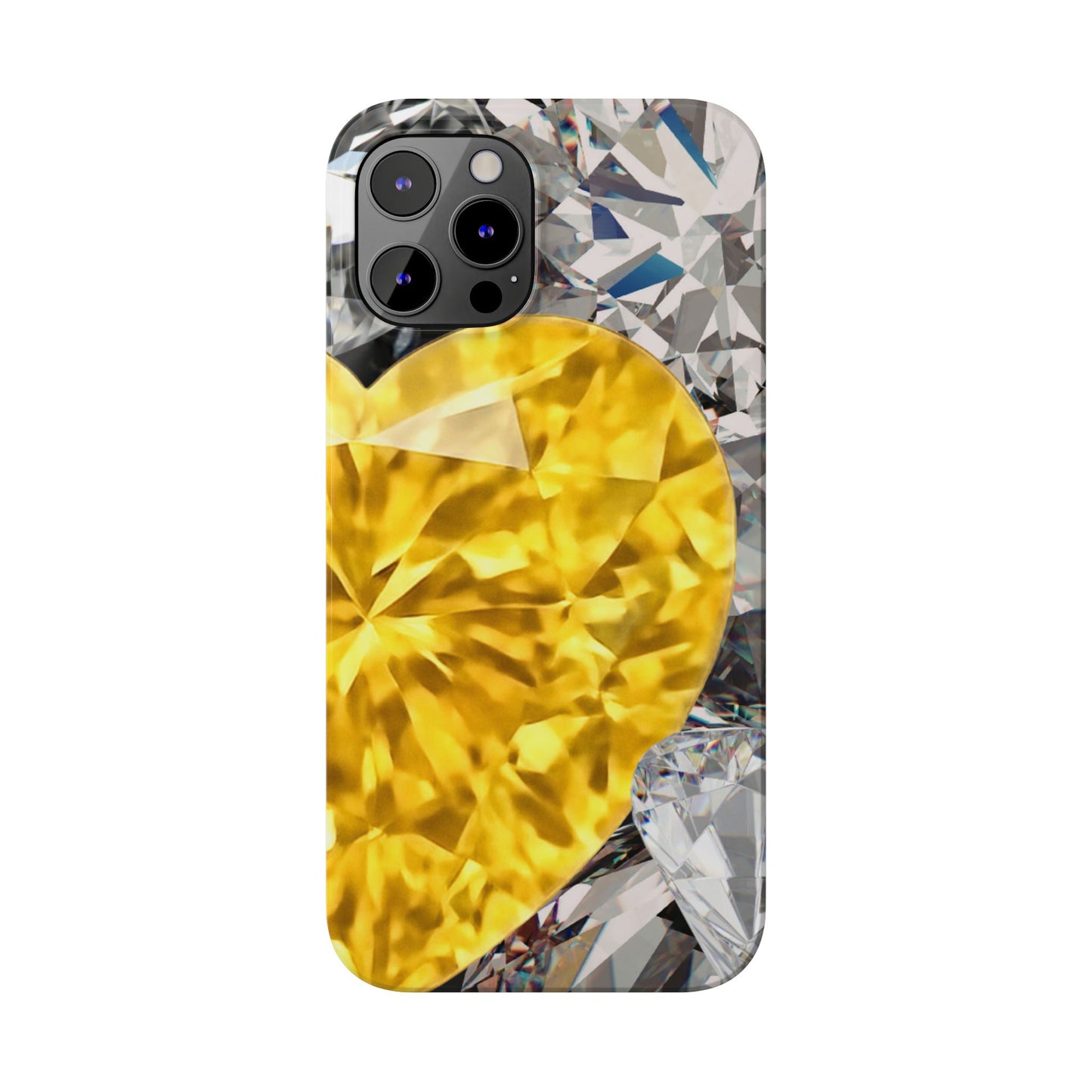 Slim Phone Case – Heart of Gold