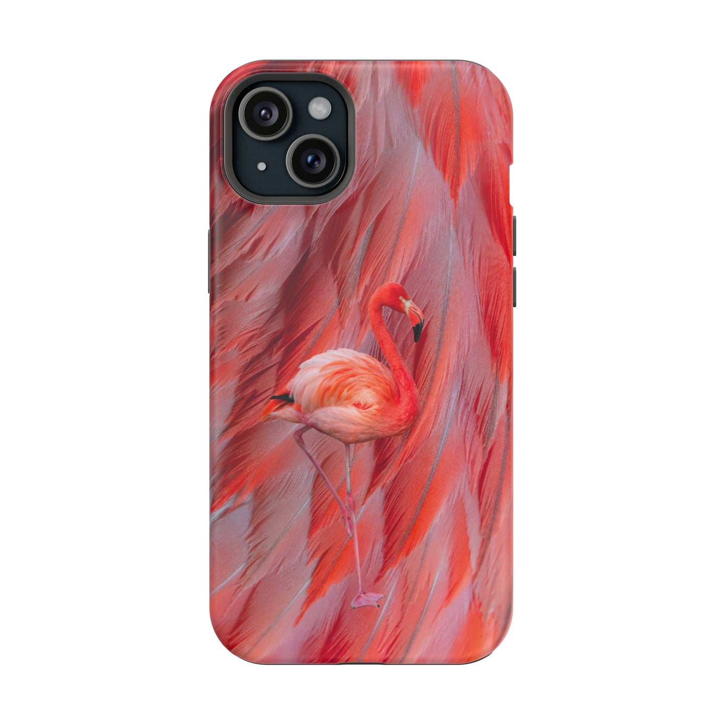 Impact-Resistant Phone Case – Scarlet Plume