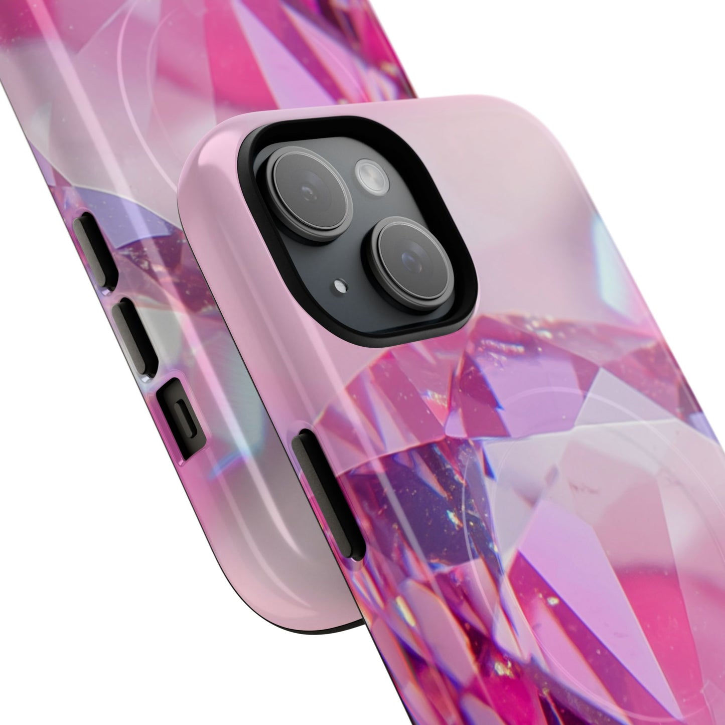 Protective Magnetic Phone Case – Pink Ice