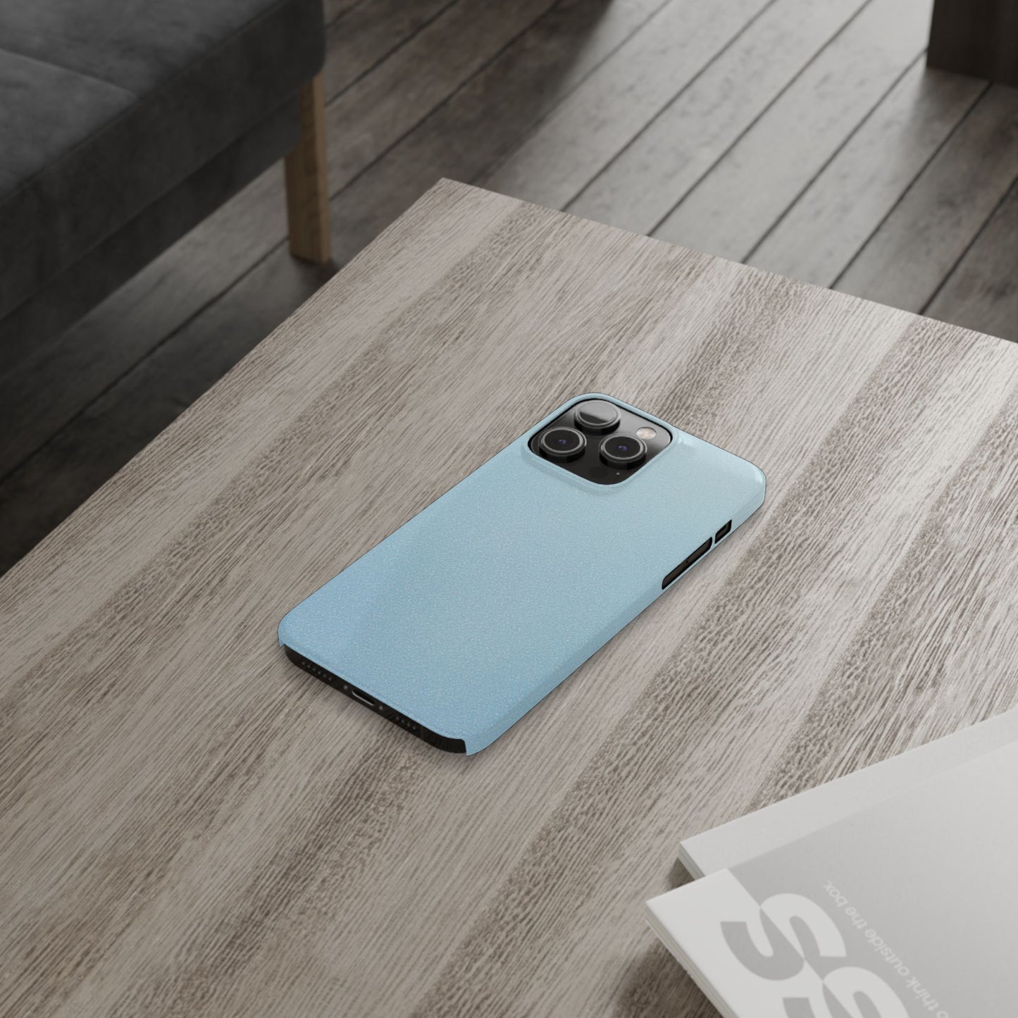 Slim Phone Case – Blue Whisper