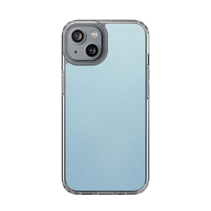 Clear Phone Case – Blue Whisper