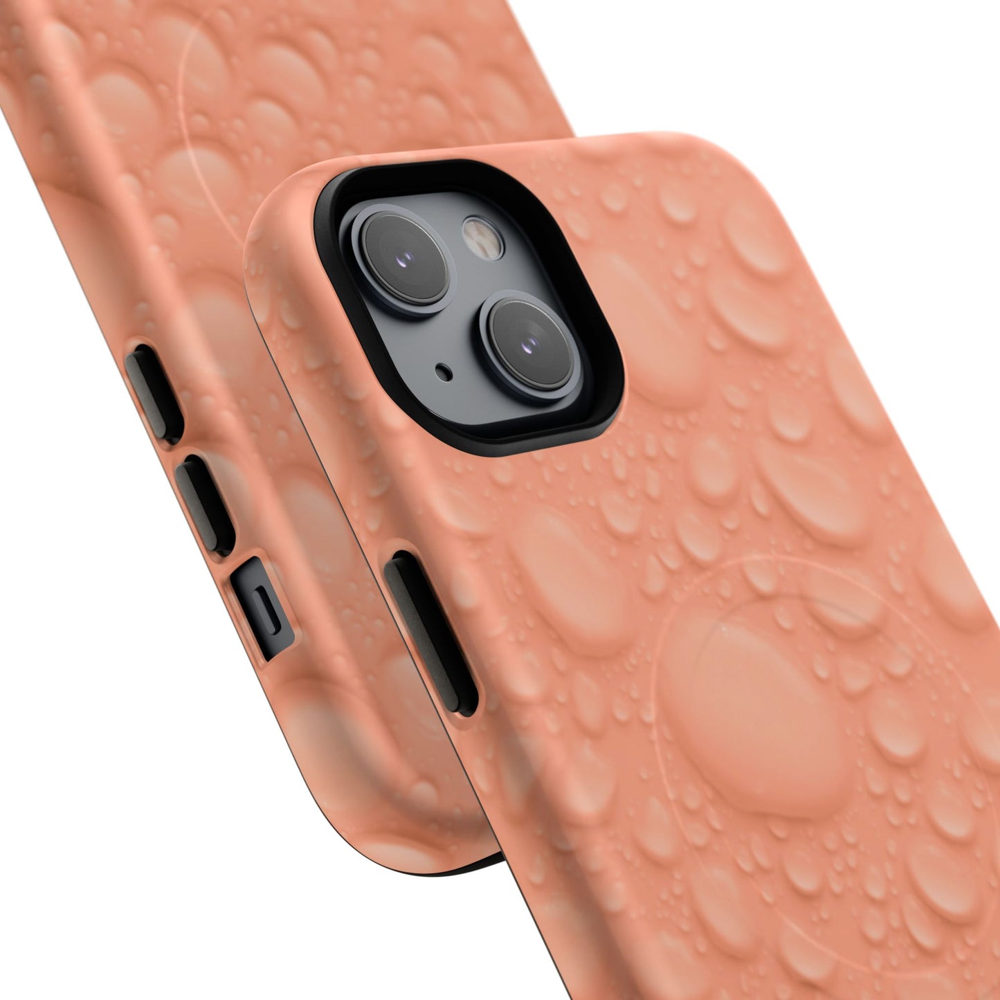 Protective Magnetic Phone Case – Apricot Rain