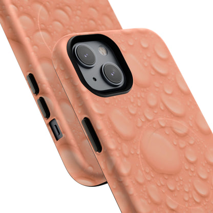 Protective Magnetic Phone Case – Apricot Rain