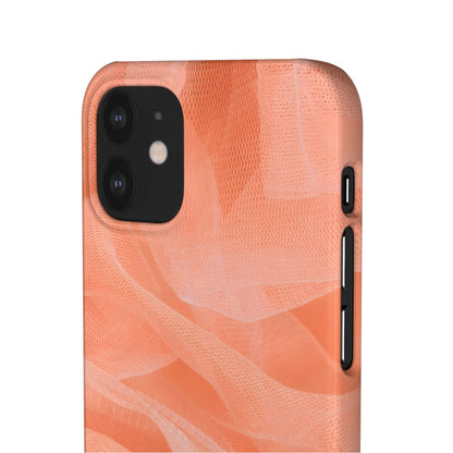 Snap Phone Case – Coral Veil
