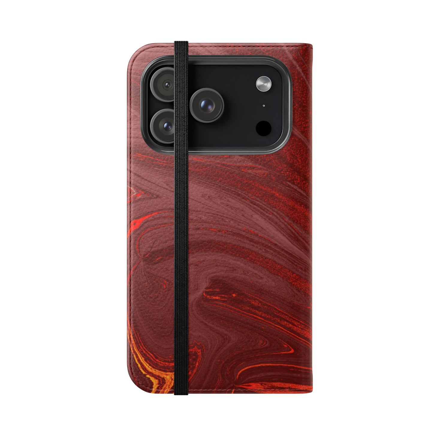 Flip Case – Crimson Current