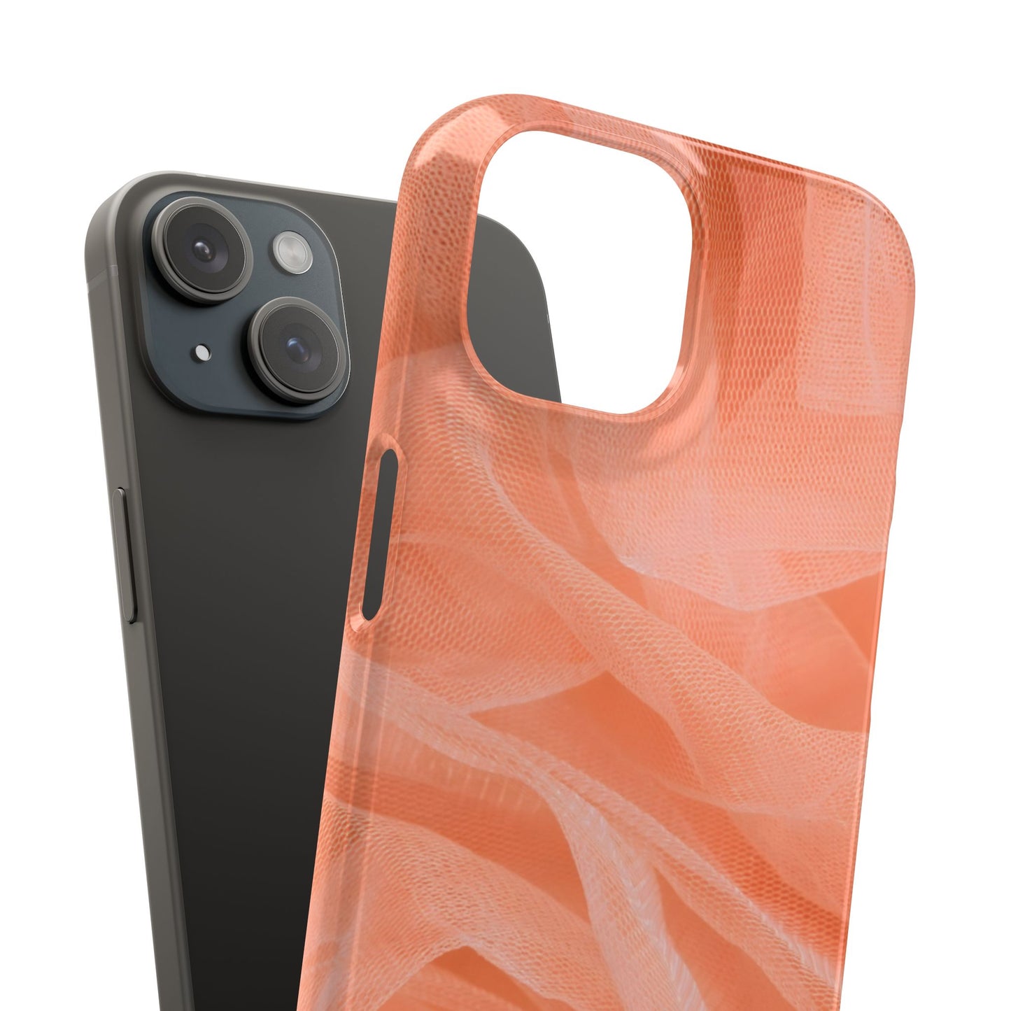Snap Phone Case – Coral Veil