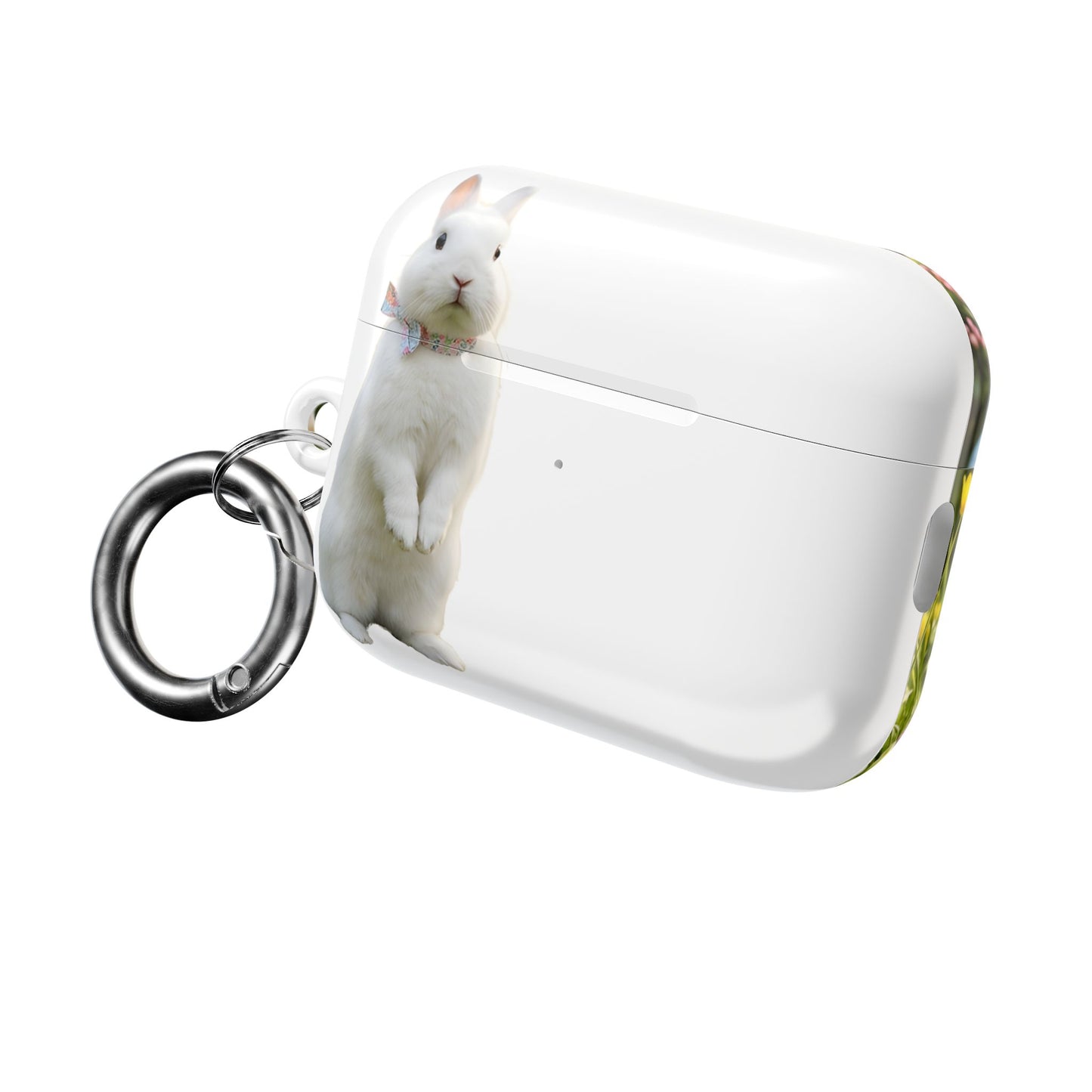 Earbud Case Cover – Pastel Pop Bunny