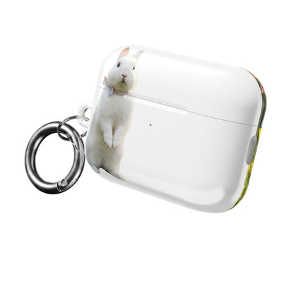 Earbud Case Cover – Pastel Pop Bunny