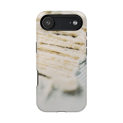 Impact-Resistant Phone Case – Woven Warmth