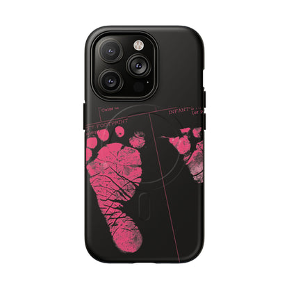 Protective Magnetic Phone Case – Mom’s Little Pink Footprints