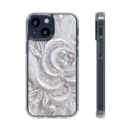Clear Phone Case – Lace Veil
