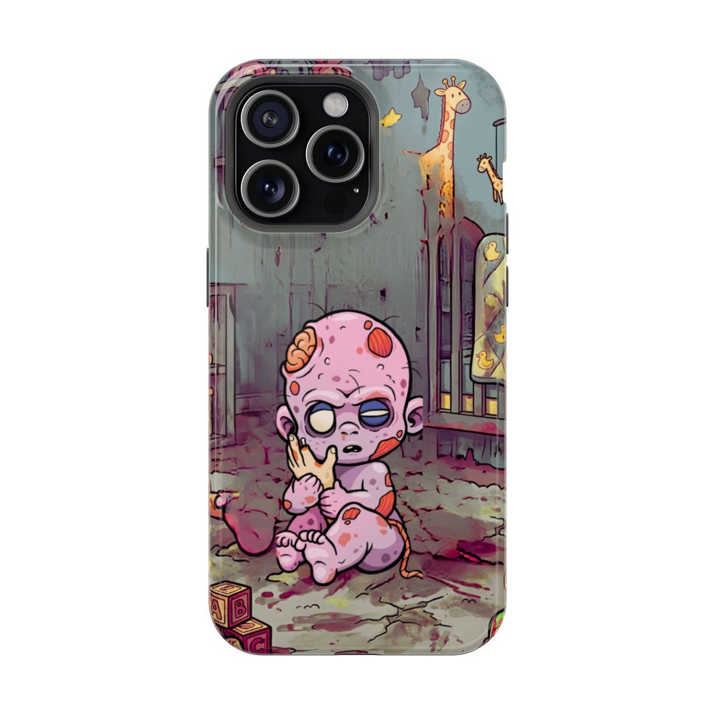 Zombie Baby Phone Case — Cute Creepy Impact-Resistant iPhone Case