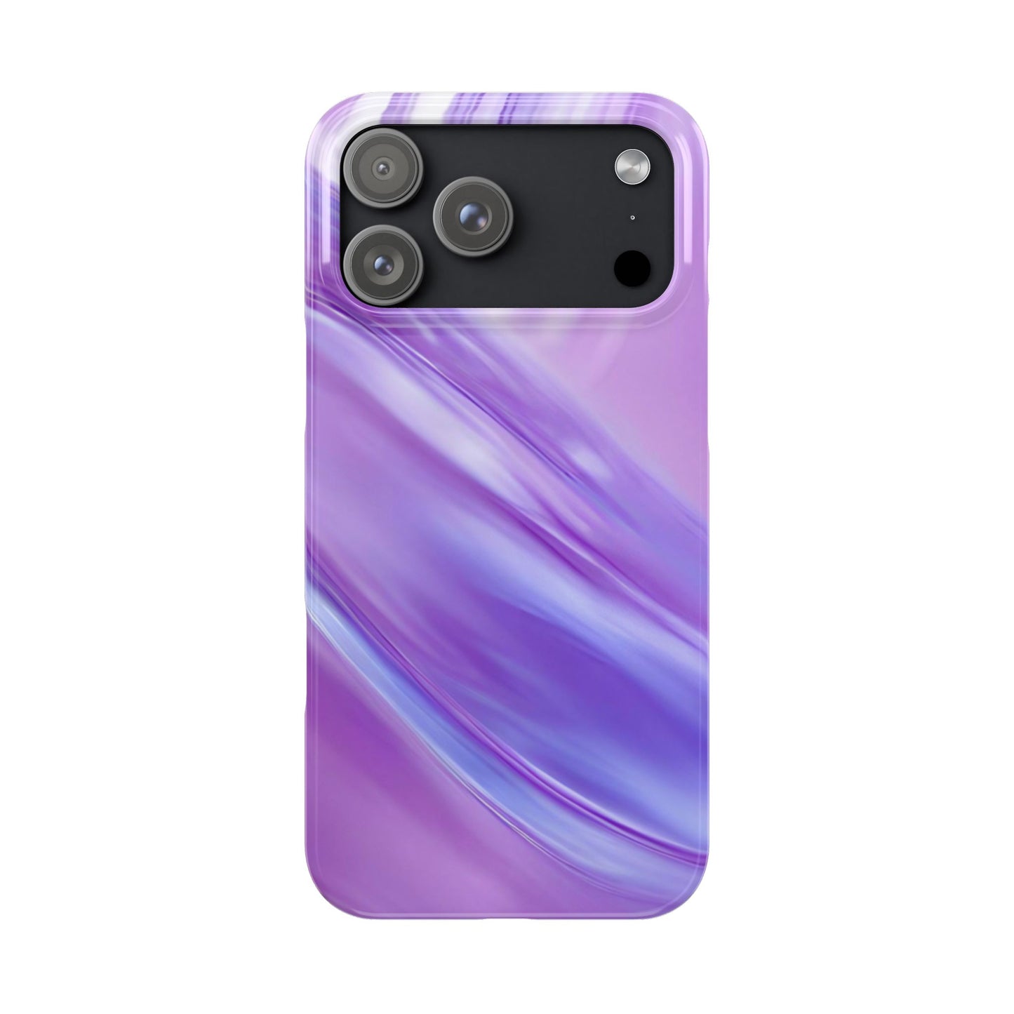 Slim Phone Case – Lavender Wave