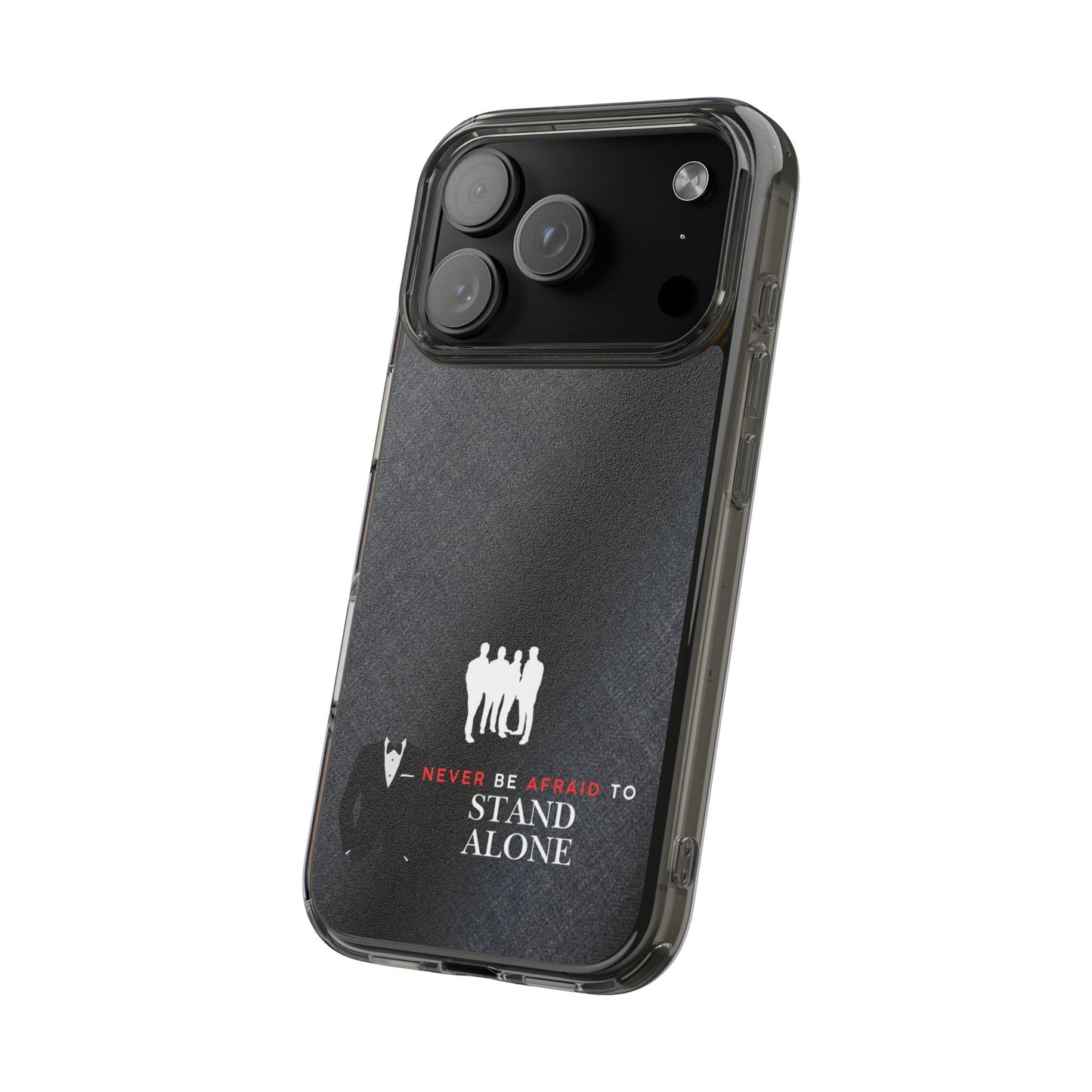 Clear Phone Case – Stand Alone