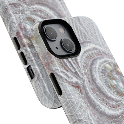 Protective Magnetic Phone Case – Lace Veil