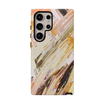 Protective Phone Case – Brush & Bronze