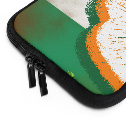 Laptop Sleeve – Irish Lip St. Patrick’s Day Design