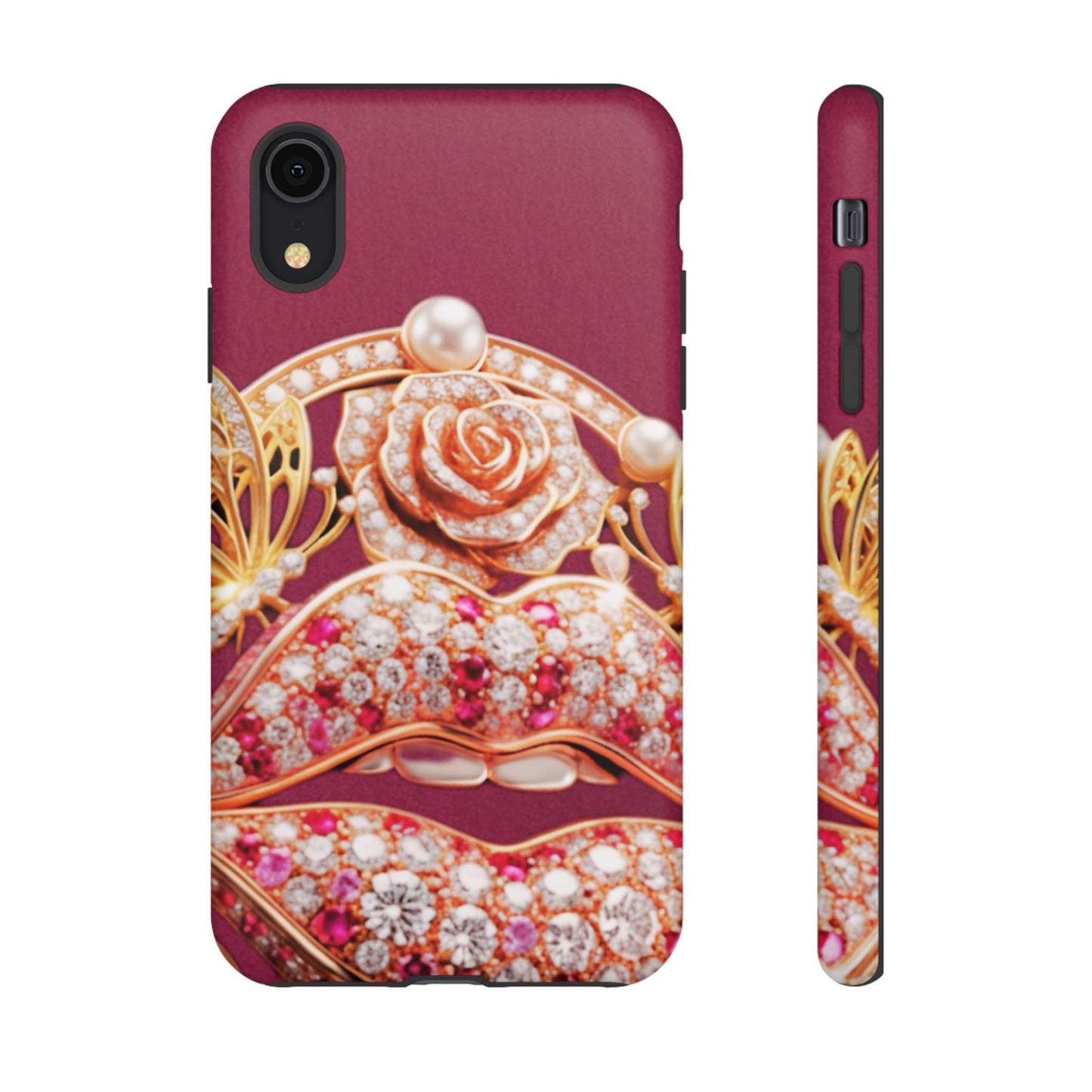 Protective Phone Case – Kiss of Gold