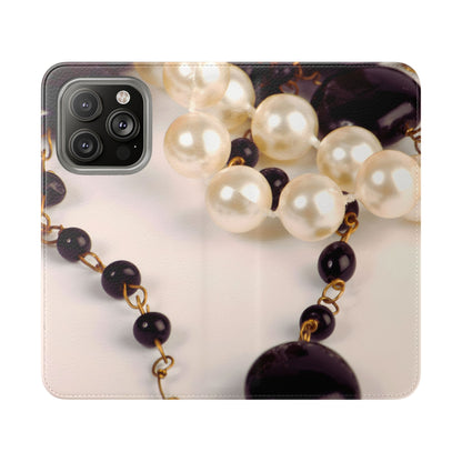 Flip Case – Noir Pearl