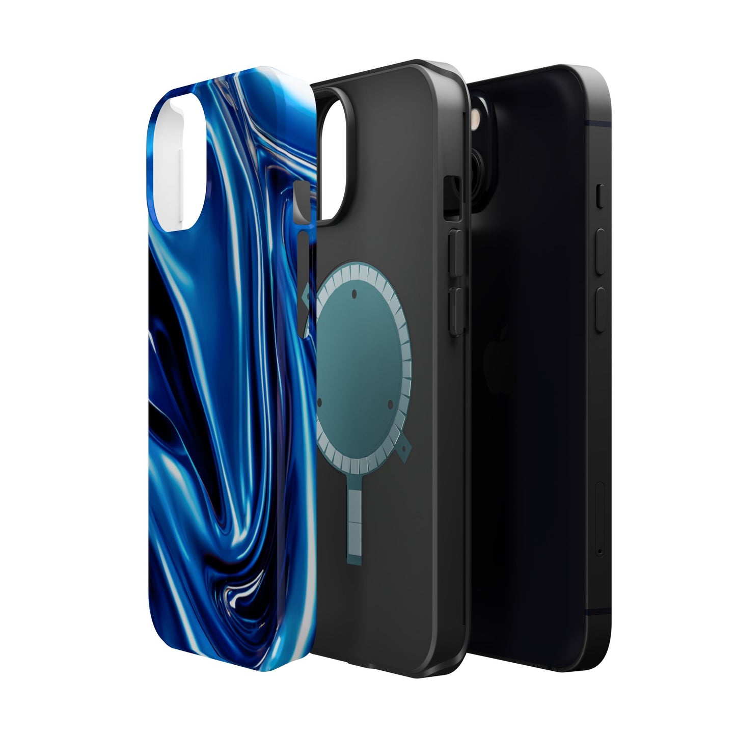 Wireless-Charging Compatible Case – Midnight Surge