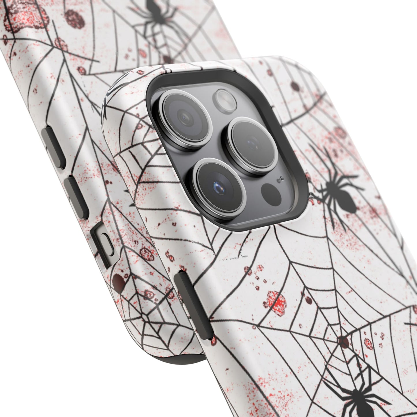 Wireless-Charging Compatible Case – Blood Web