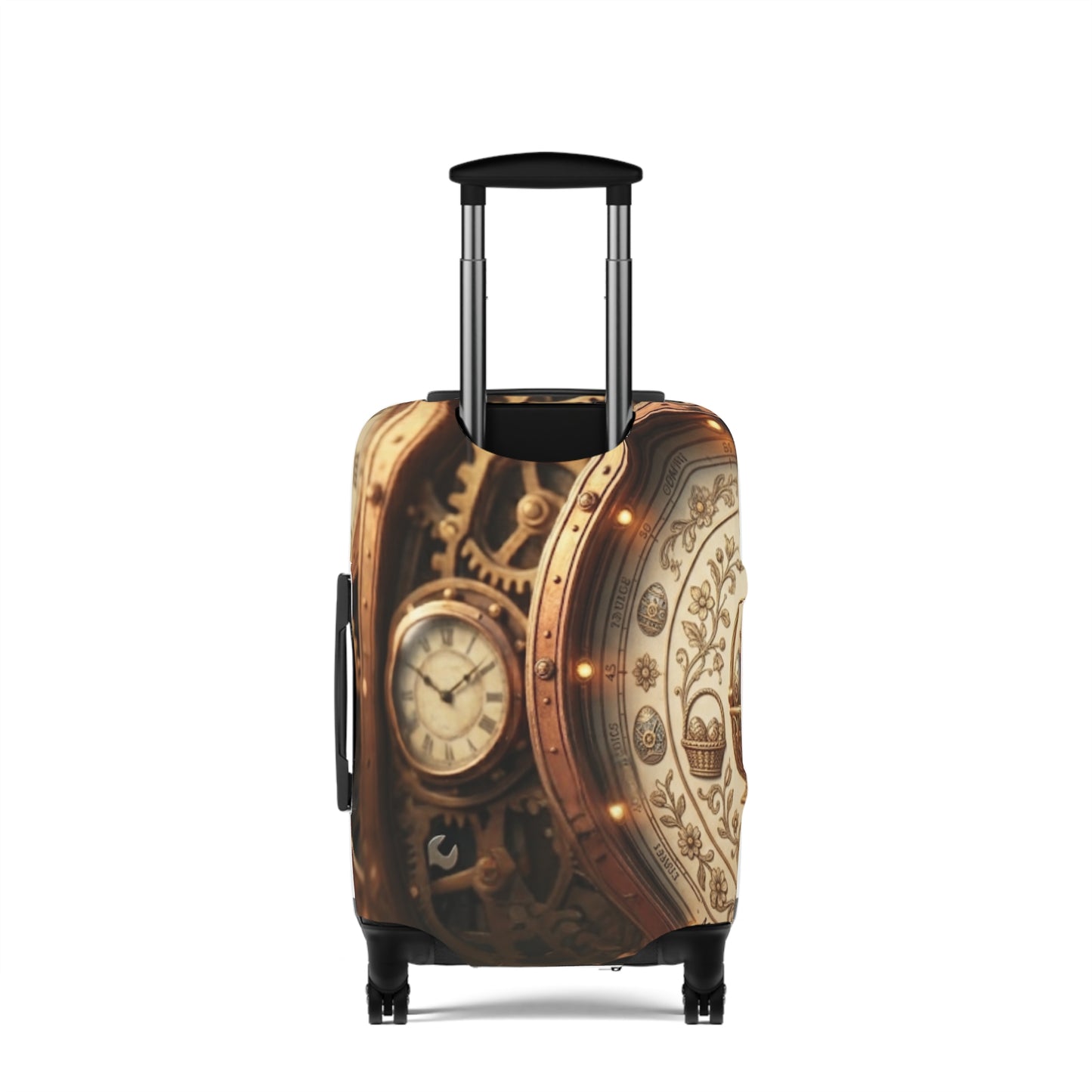Luggage Cover – Clockwork Cottontail