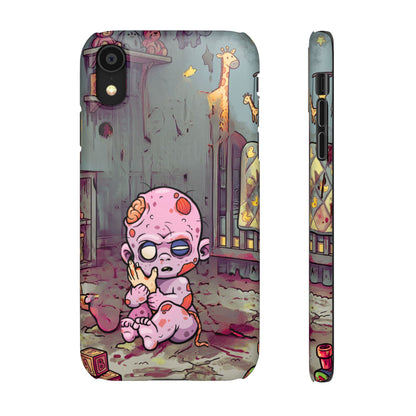 Phone Case — Creepy Cute Zombie Baby Nursery Design