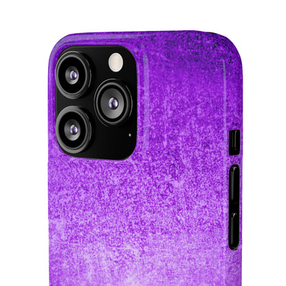 Snap Phone Case – Violet Voltage