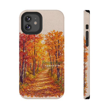 Impact-Resistant Phone Case – Autumn Remembered – Compatible with iPhone 11–17 & Samsung Galaxy S22–S26 Series
