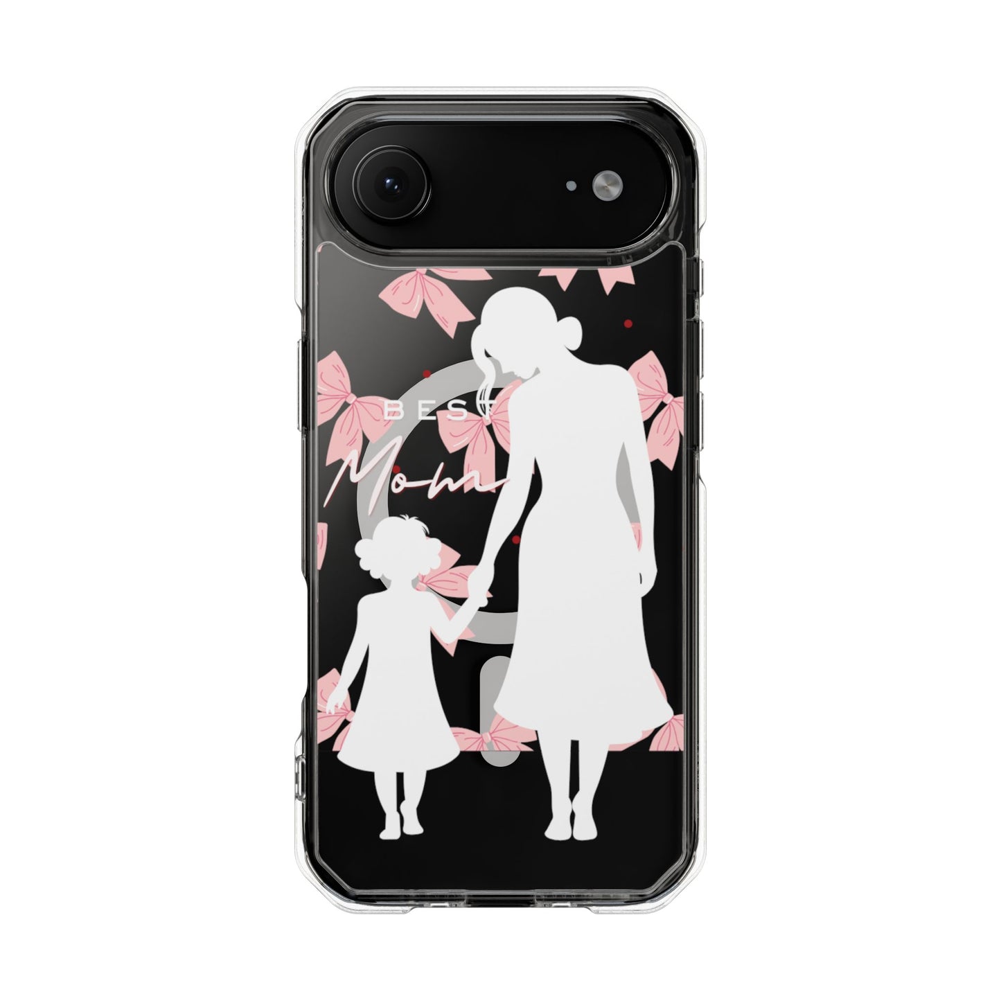 Clear Magnetic Phone Case – Best Mom: My Little Girl