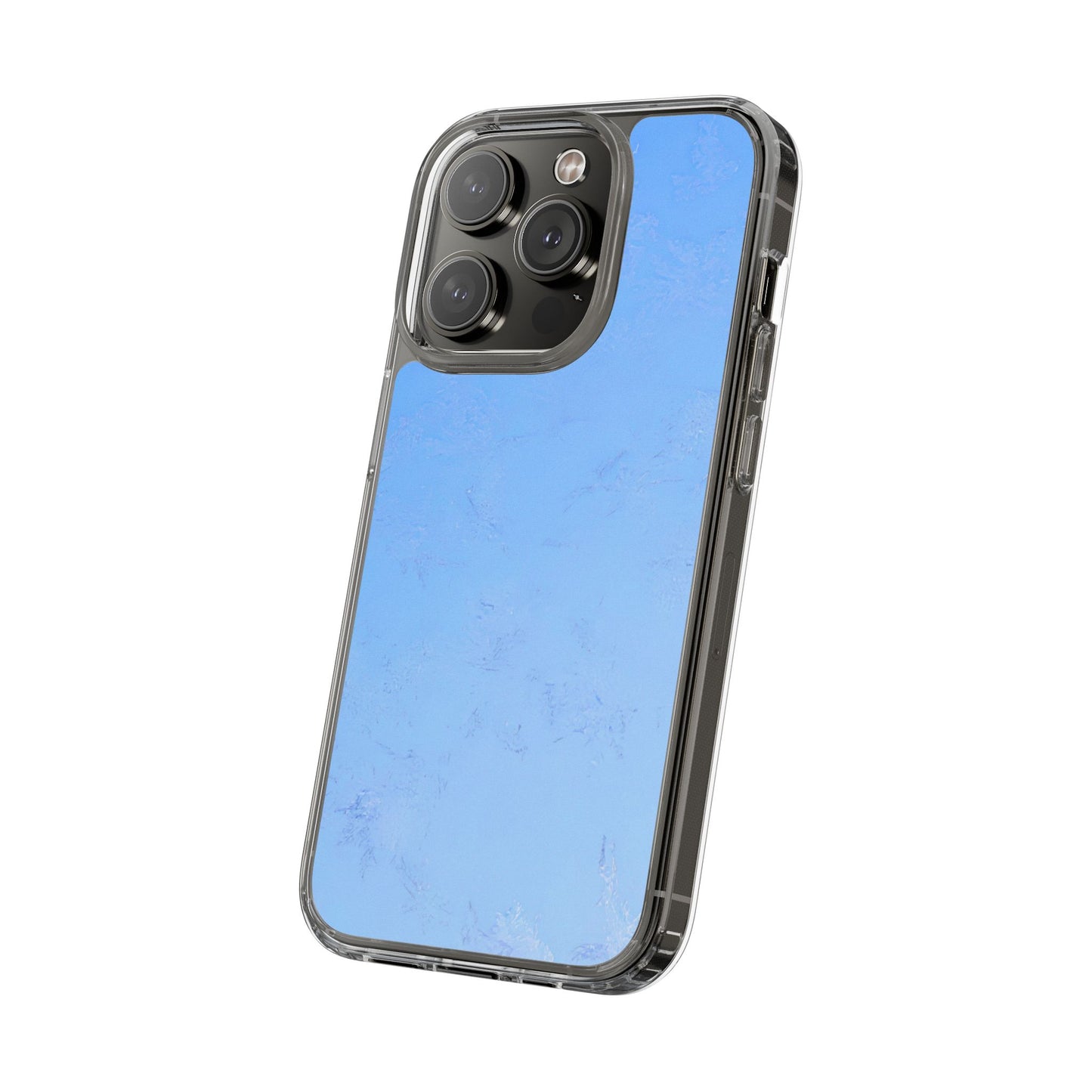 Clear Phone Case – Azure Fade