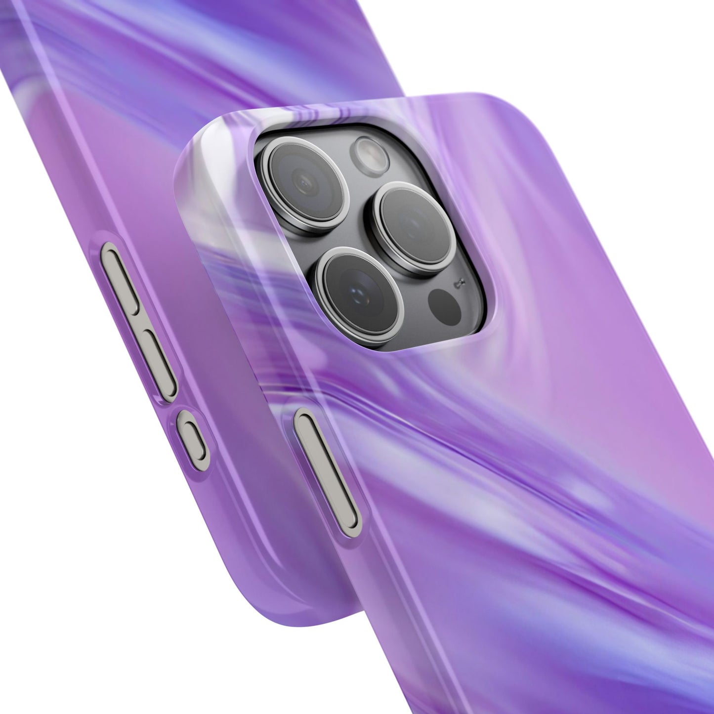 Snap Phone Case – Lavender Wave
