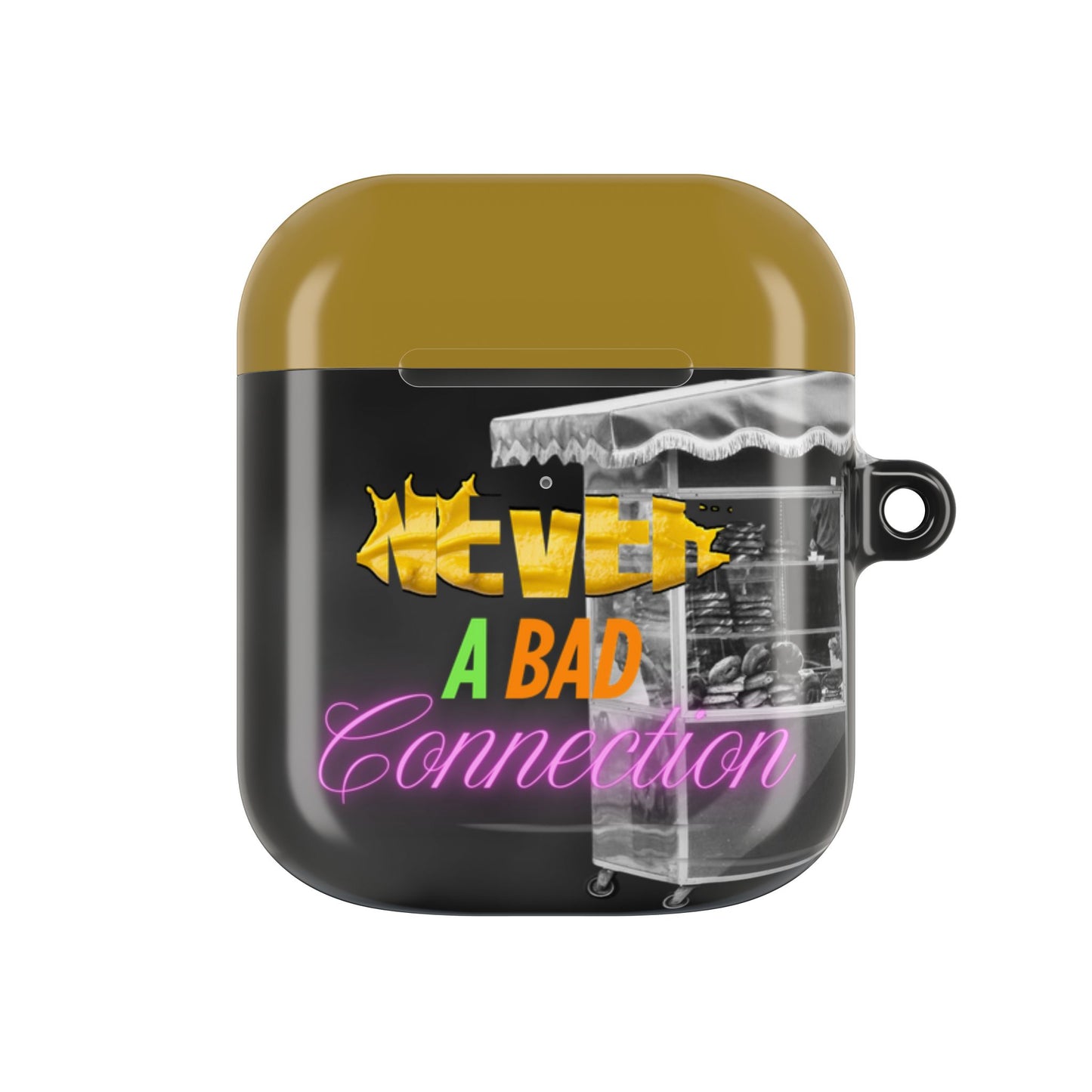 Wireless Earbud Case Cover – Never a Bad Connection Pretzel Stack