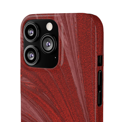 Snap Phone Case – Crimson Current