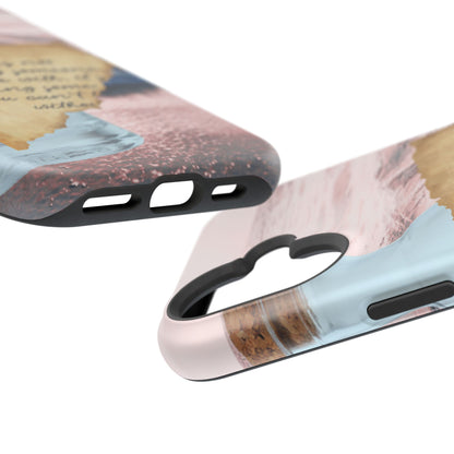 Impact-Resistant Phone Case – Written in the Tide – Compatible with iPhone 11–17 & Samsung Galaxy S22–S26 Series
