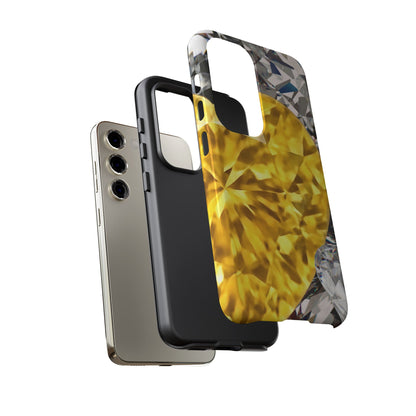 Protective Phone Case – Heart of Gold