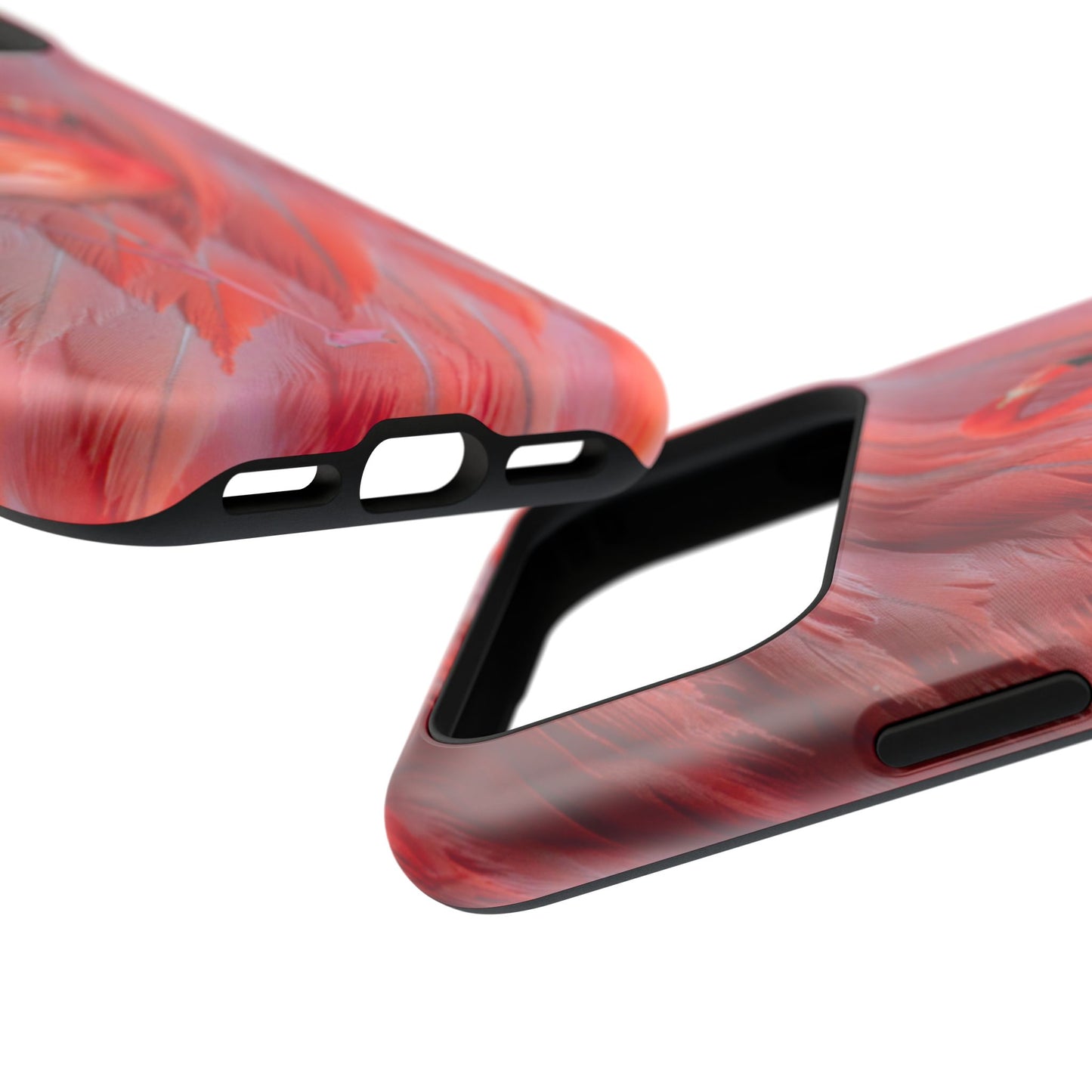 Impact-Resistant Phone Case – Scarlet Plume