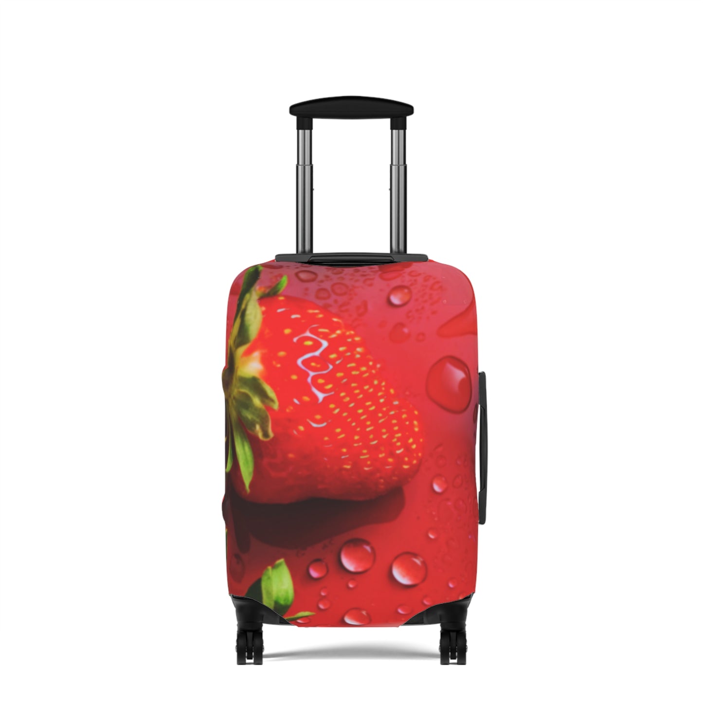 Luggage Cover – Strawberry Drip