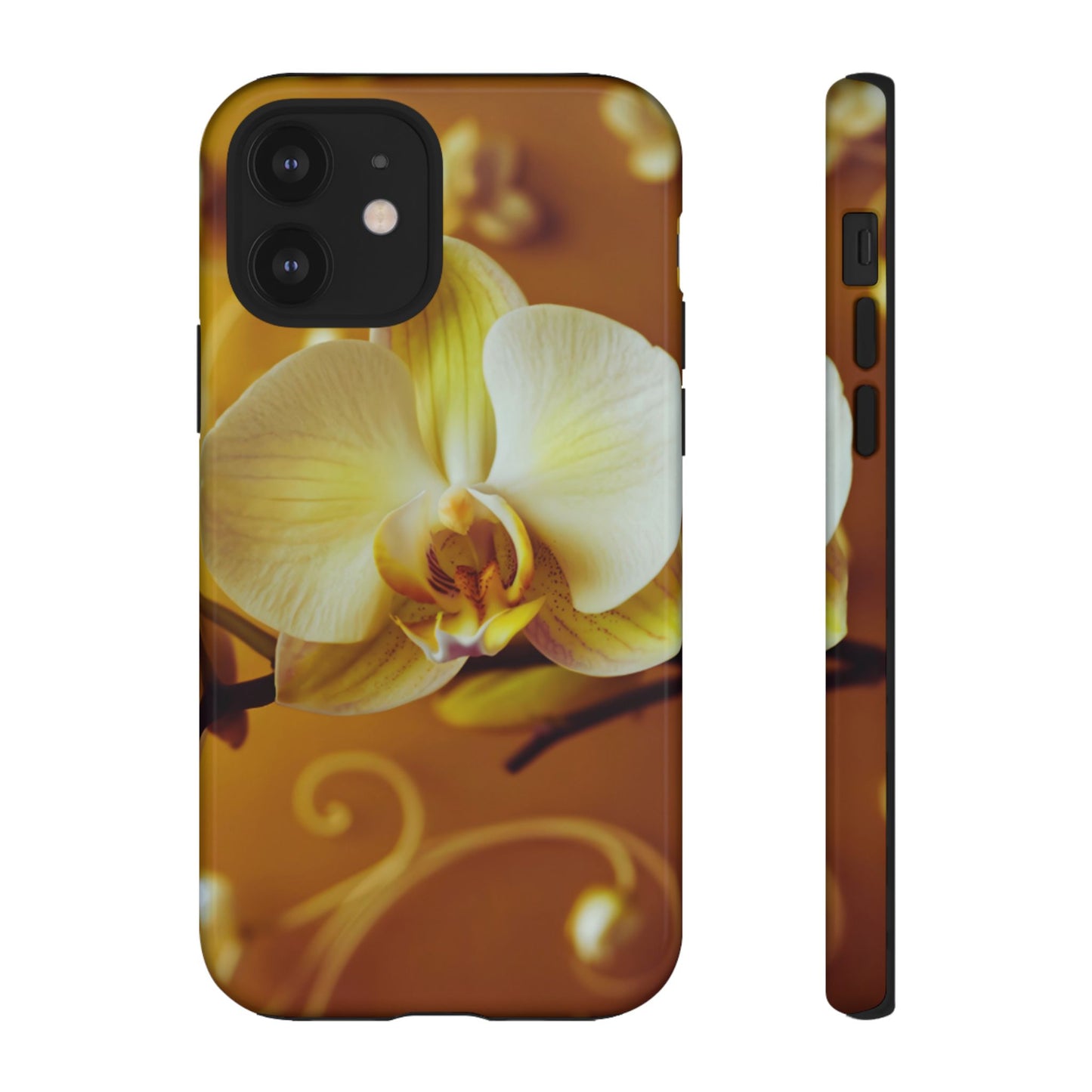 Protective Phone Case – Amber Orchid