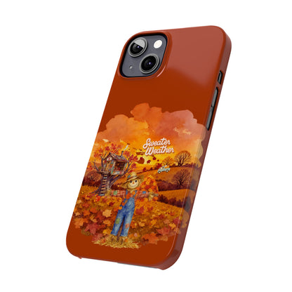Slim Phone Case – Sweater Weather – Compatible with iPhone 11–17 Series