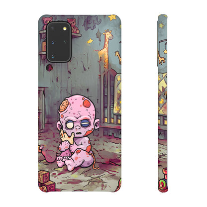 Phone Case — Creepy Cute Zombie Baby Nursery Design