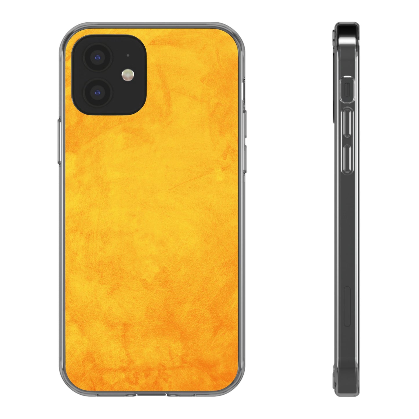 Clear Phone Case – Saffron Smoke