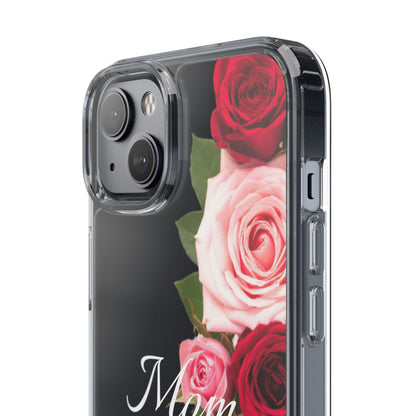 Clear Phone Case – Mom’s Rose Bouquet