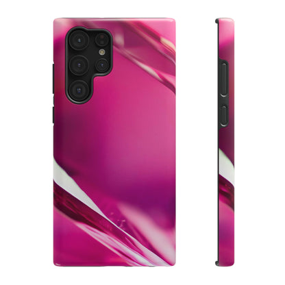 Impact-Resistant Phone Case – Magenta Motion